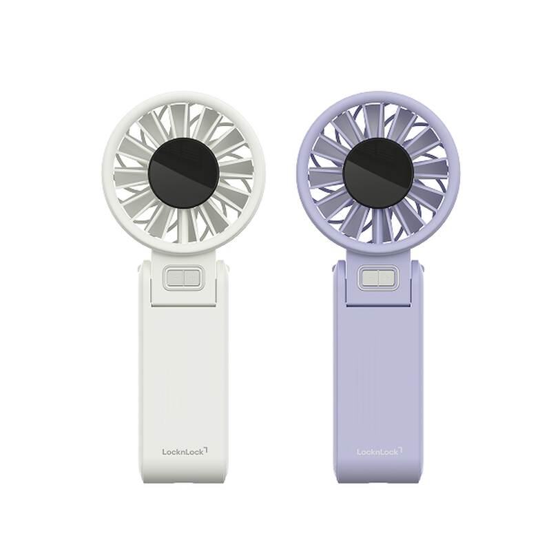 Quạt cầm tay gấp gọn LocknLock Foldable handheld fan 2 M&agrave;u - ENF326 image number null